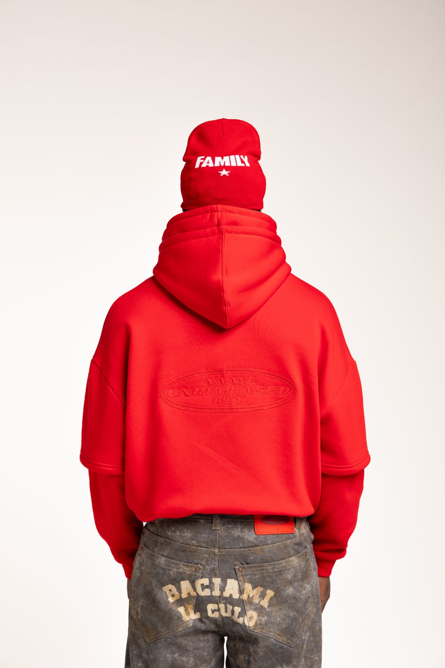 U.N.K DOUBLE HOODIE