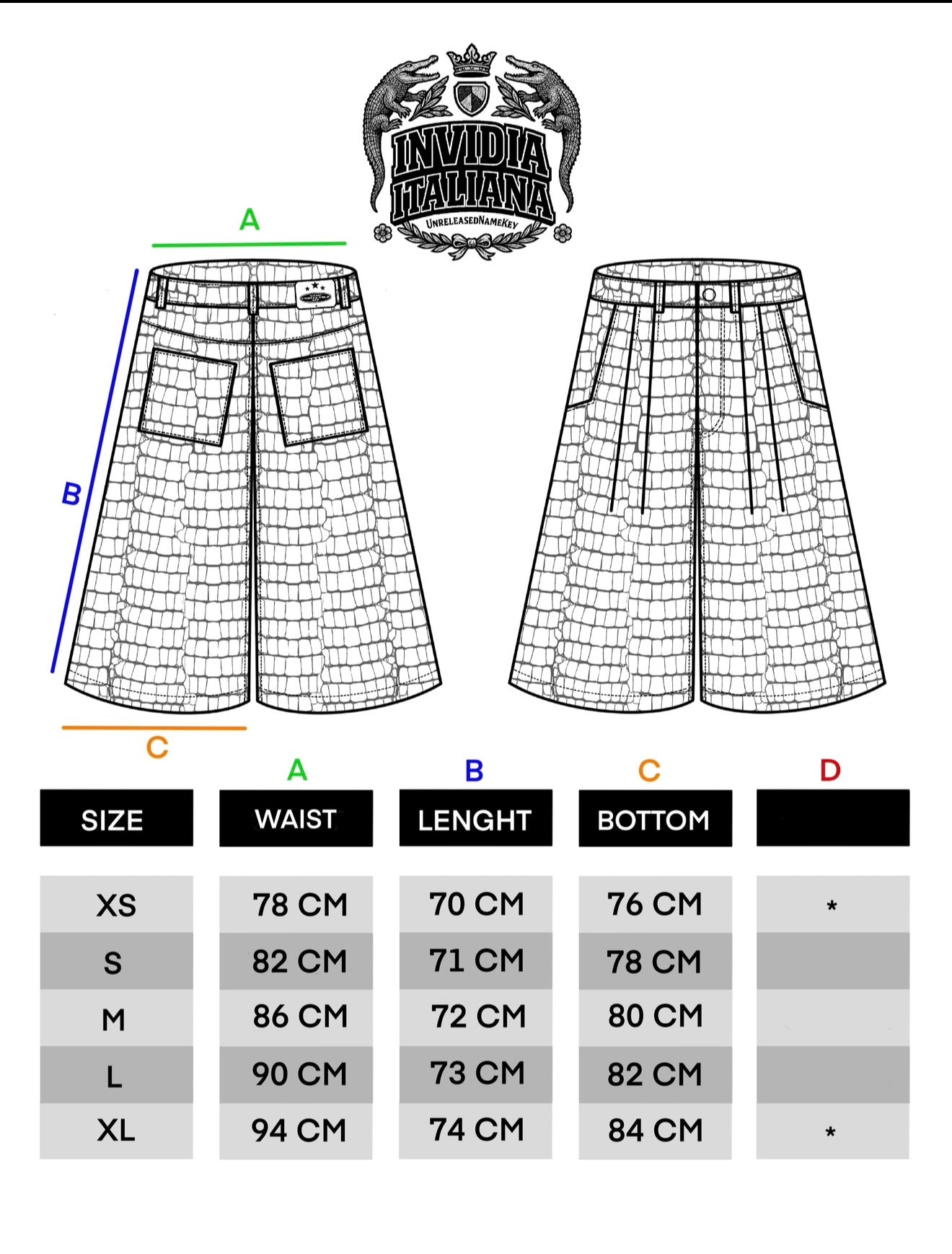 U.N.K. COCCO JORTS