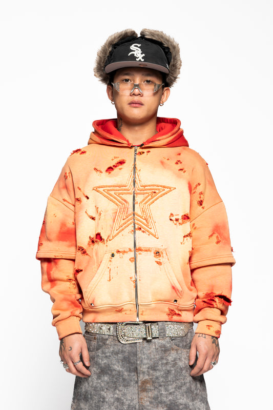 U.N.K. DOUBLE HOODIE V.2