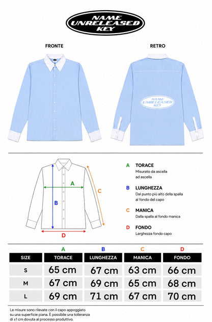 "U.N.K MAFIA SHIRT LIGHT BLUE"
