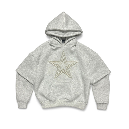 U.N.K DOUBLE HOODIE