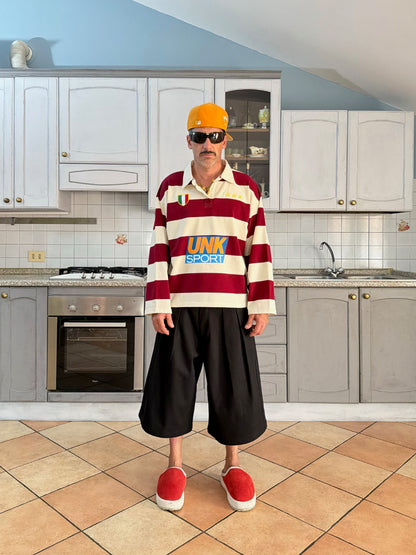 "U.N.K COTTON JORTS BLACK"