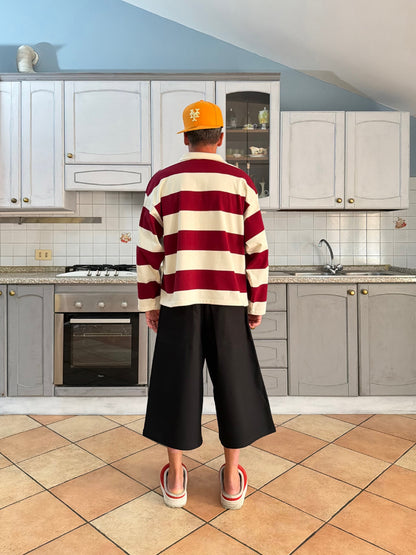 "U.N.K COTTON JORTS BLACK"