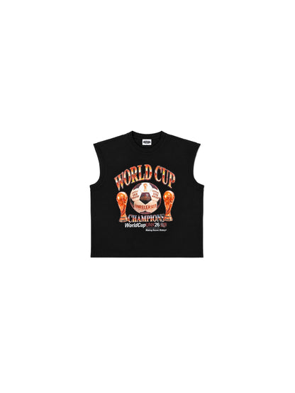 "U.N.K WORLDCUP TEE BLACK"