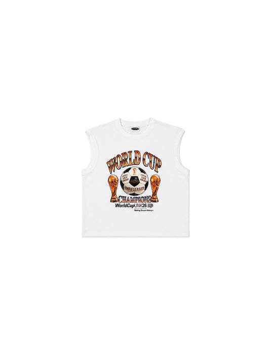 "U.N.K WORLDCUP TEE WHITE"