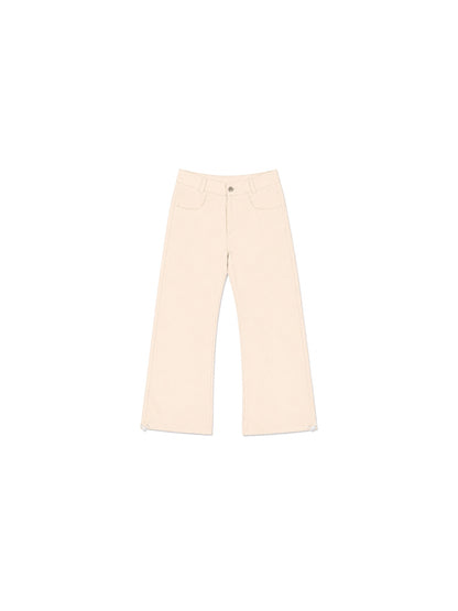 "U.N.K BOOTCUT IVORY"