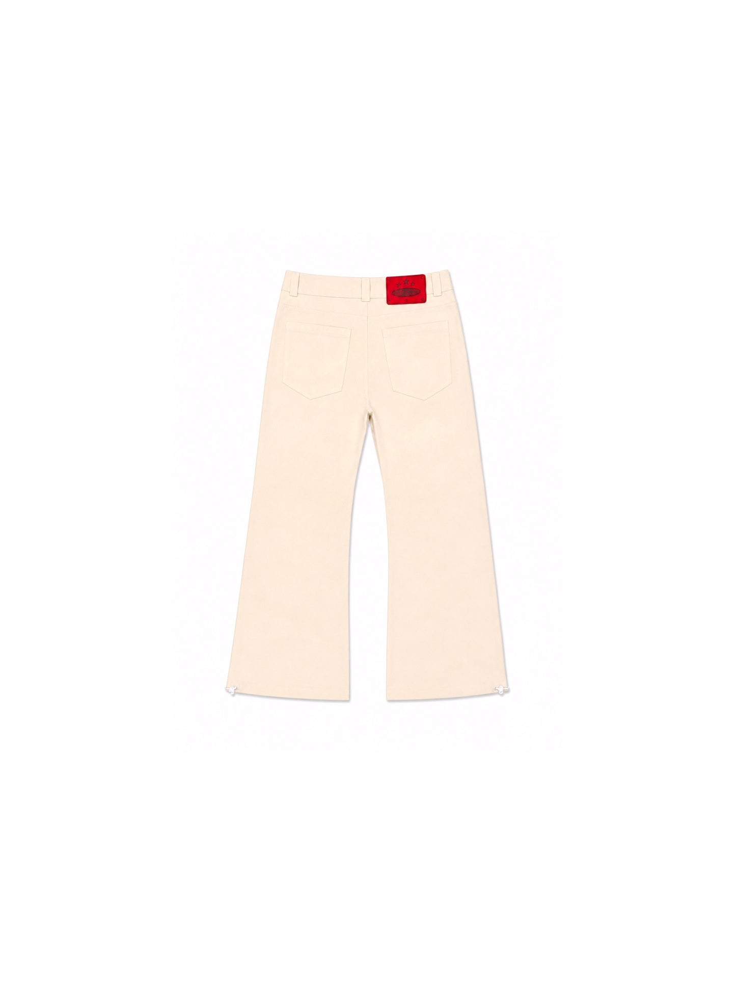 "U.N.K BOOTCUT IVORY"