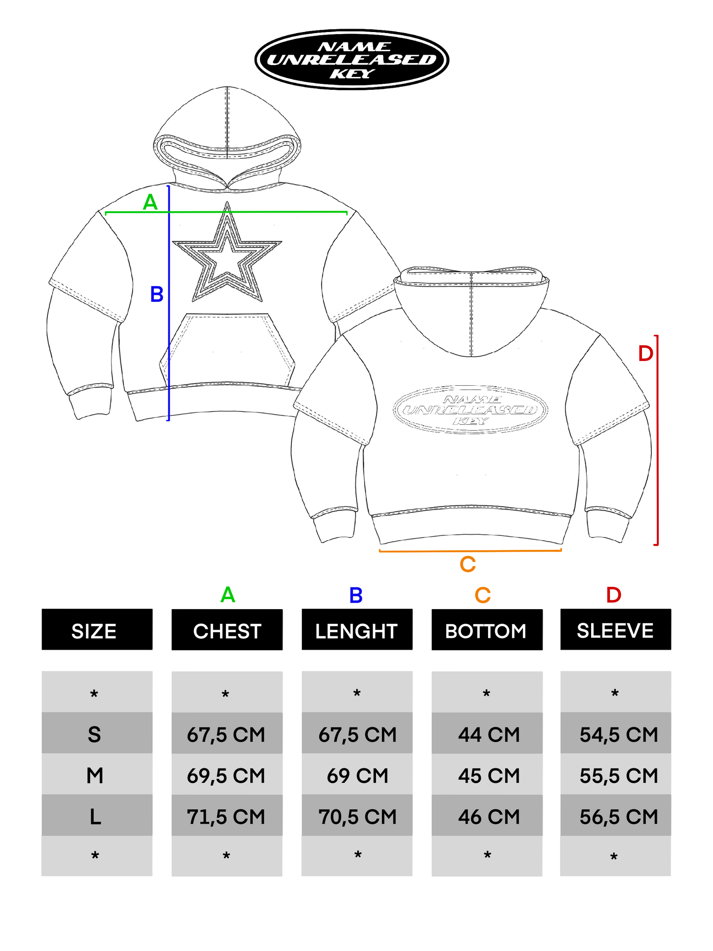 U.N.K. DOUBLE HOODIE V.2